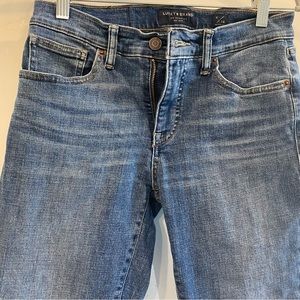 Lucky Brand Mid Rise Skinny Ava Size 6/28 R